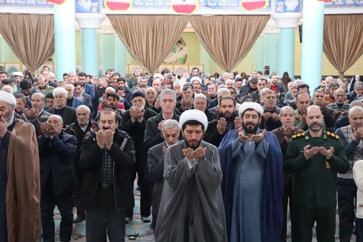 تصاویر/ آیین عبادی سیاسی نماز جمعه تکاب