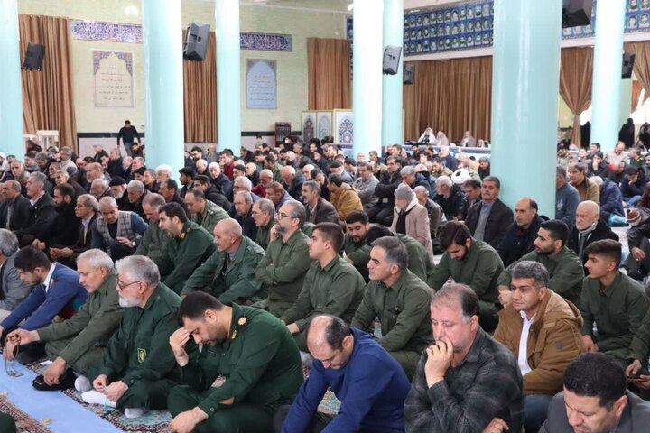 تصاویر/ آیین عبادی سیاسی نماز جمعه تکاب