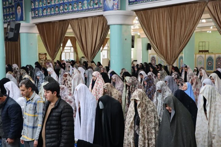 تصاویر/ آیین عبادی سیاسی نماز جمعه تکاب