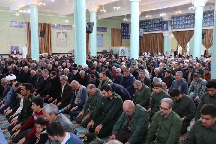 تصاویر/ آیین عبادی سیاسی نماز جمعه تکاب