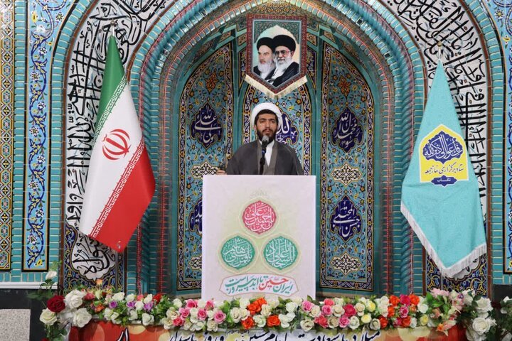 تصاویر/ آیین عبادی سیاسی نماز جمعه تکاب