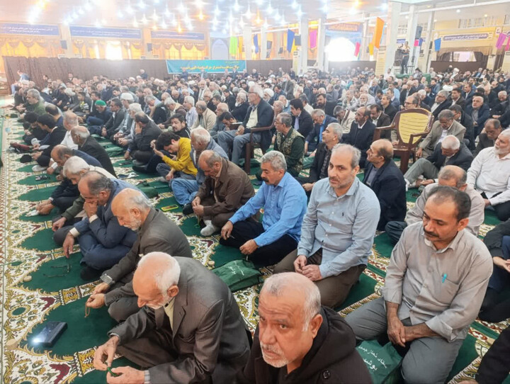 نماز جمعه بوشهر به روایت تصویر