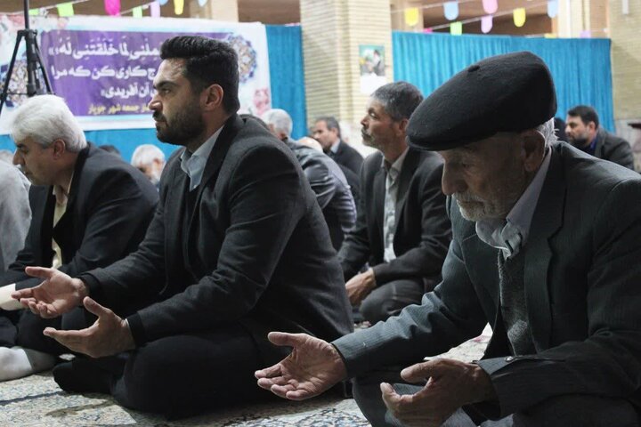 تصاویر/ اقامه نمازجمعه شهر جوپار