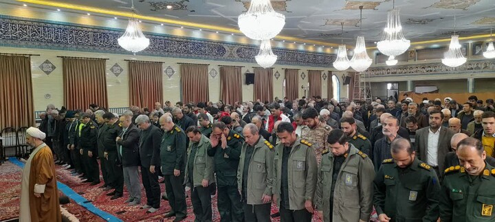 تصاویر/ آیین عبادی سیاسی نمازجمعه امروز شهر اسکو