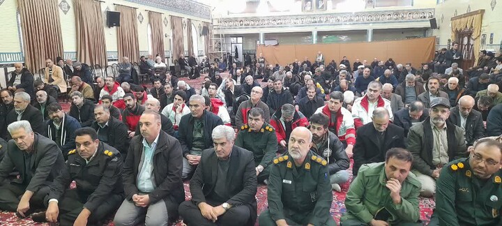 تصاویر/ آیین عبادی سیاسی نمازجمعه امروز شهر اسکو