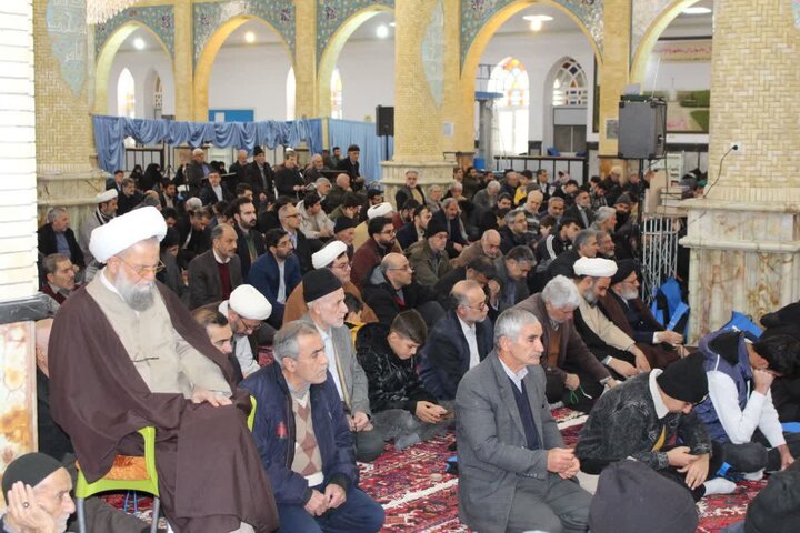 تصاویر/ آیین عبادی سیاسی نمازجمعه امروز شهر بناب