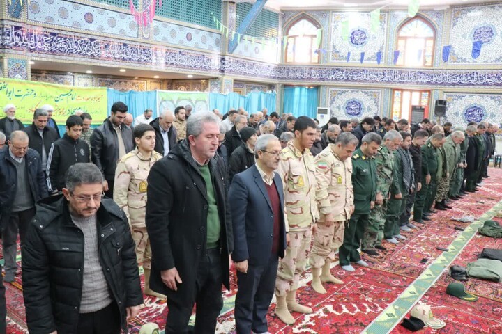 تصاویر/ آیین عبادی سیاسی نمازجمعه امروز شهر جلفا