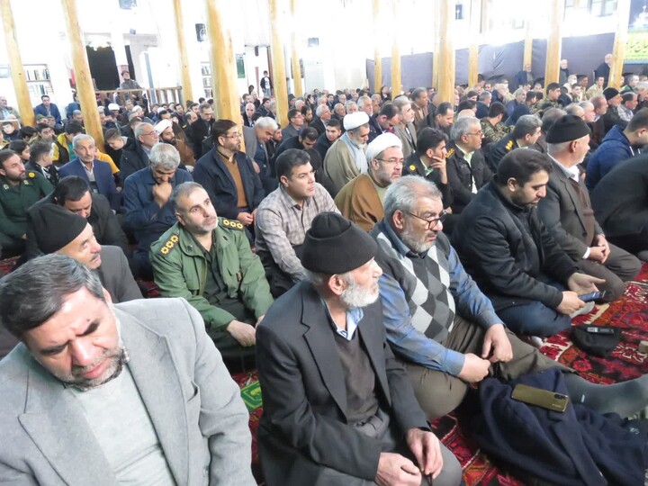 تصاویر/ آیین عبادی سیاسی نمازجمعه امروز شهر عجب شیر