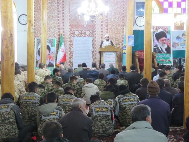 تصاویر/ آیین عبادی سیاسی نمازجمعه امروز شهر عجب شیر