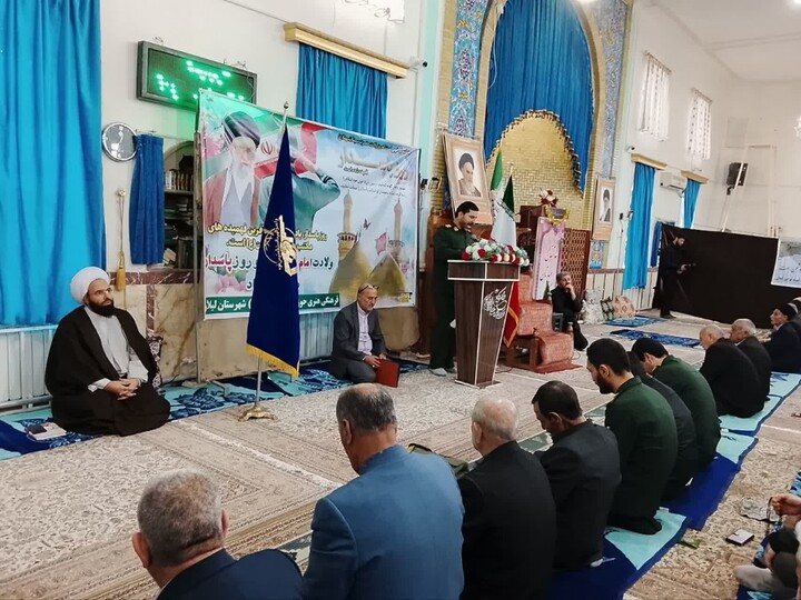 تصاویر/ آیین عبادی سیاسی نمازجمعه امروز شهر لیلان