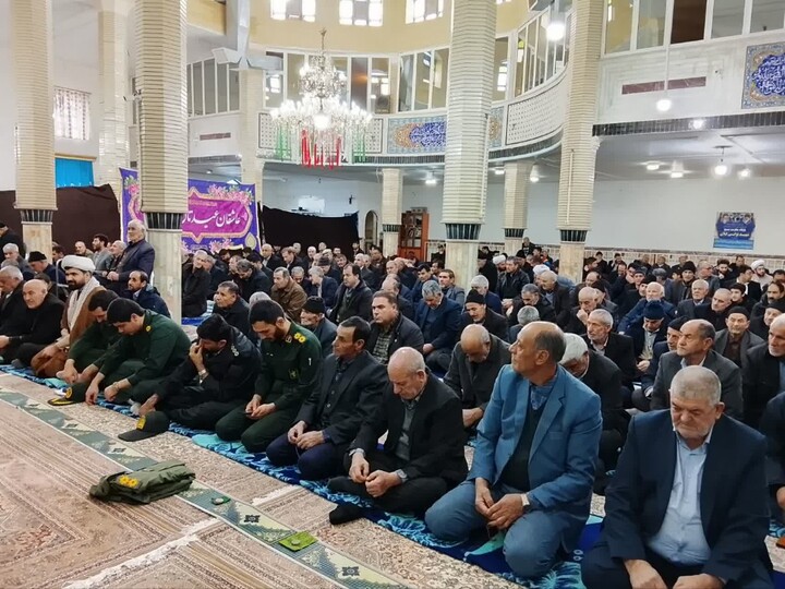 تصاویر/ آیین عبادی سیاسی نمازجمعه امروز شهر لیلان