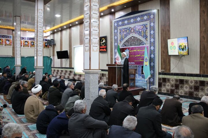 تصاویر/ آیین عبادی سیاسی نماز جمعه کشاورز