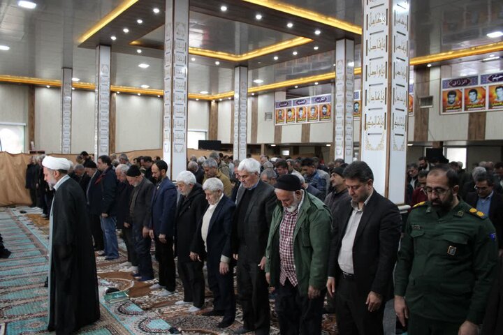 تصاویر/ آیین عبادی سیاسی نماز جمعه کشاورز