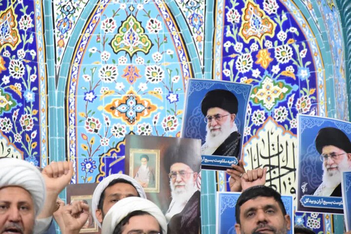 تصاویر/ نماز عبادی سیاسی جمعه آران وبیدگل