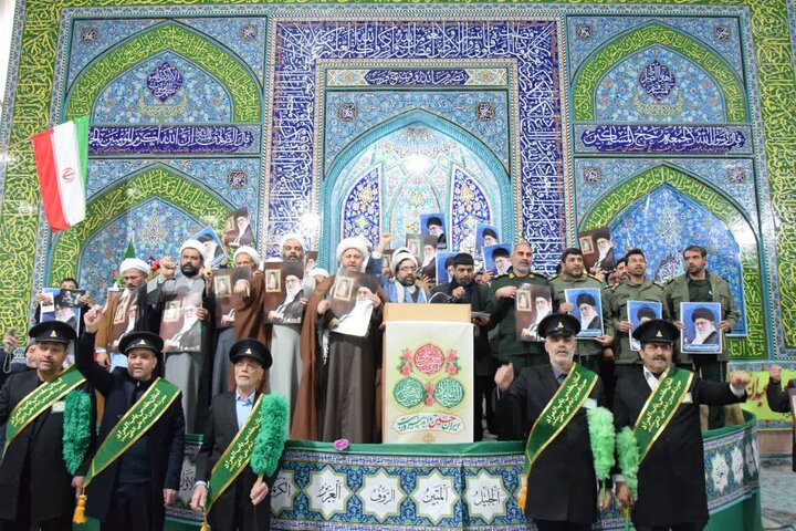 تصاویر/ نماز عبادی سیاسی جمعه آران وبیدگل