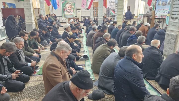 تصاویر/ آیین عبادی سیاسی نماز جمعه پلدشت