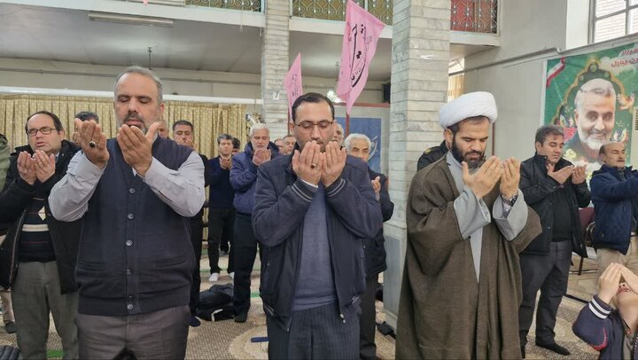 تصاویر/ آیین عبادی سیاسی نماز جمعه پلدشت