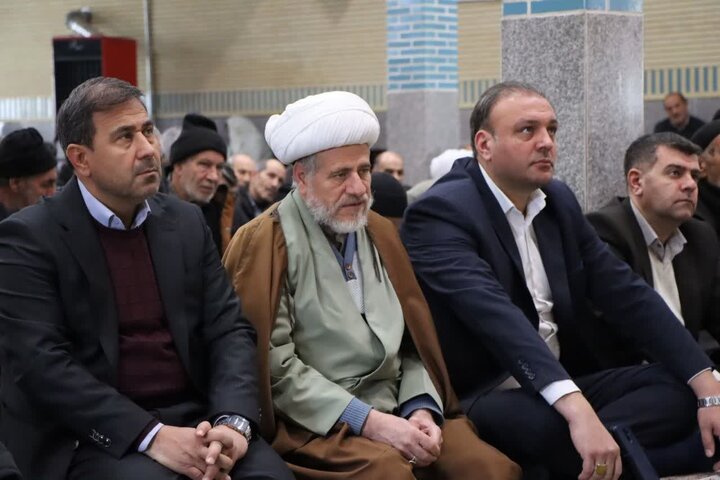 تصاویر/ آیین عبادی سیاسی نماز جمعه نوشین شهر