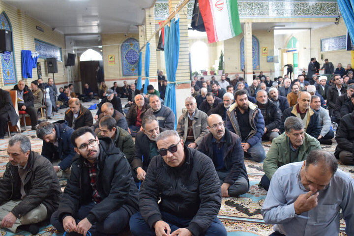 تصاویر/ اقامه نماز جمعه شهرستان بیجار