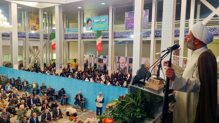 تصاویر/ اقامه نمازجمعه شهر رابر