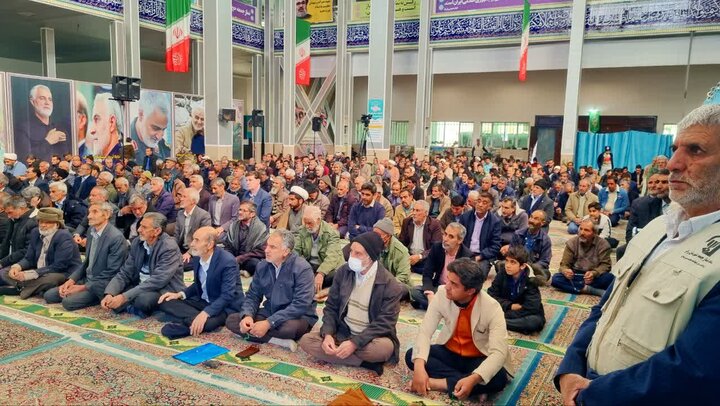 تصاویر/ اقامه نمازجمعه شهر رابر