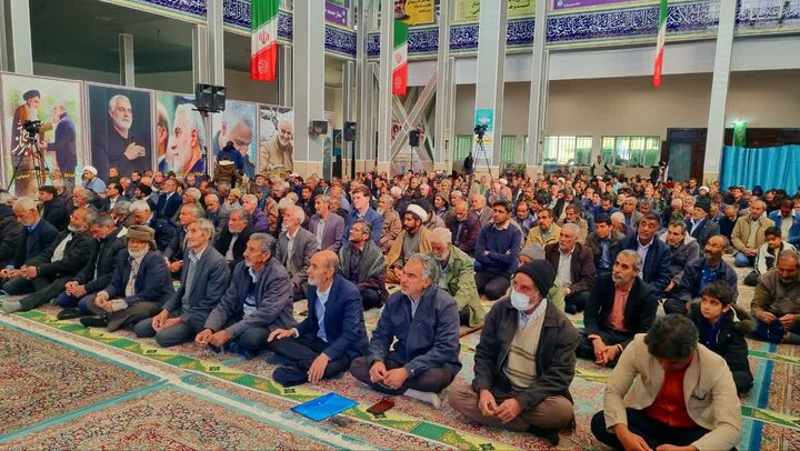 تصاویر/ اقامه نمازجمعه شهر رابر