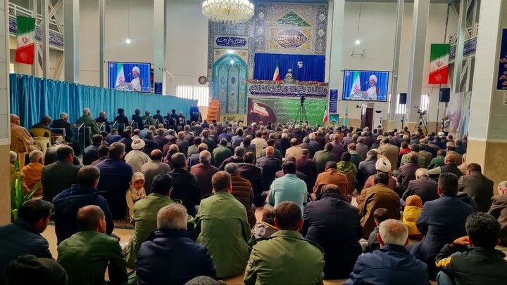 تصاویر/ اقامه نمازجمعه شهر رابر