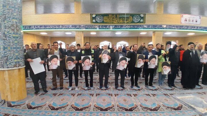 تصاویر/مراسم آئین وحدت بخش نمازجمعه در شهرستان چوار