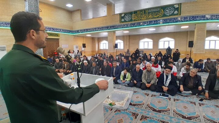 تصاویر/مراسم آئین وحدت بخش نمازجمعه در شهرستان چوار