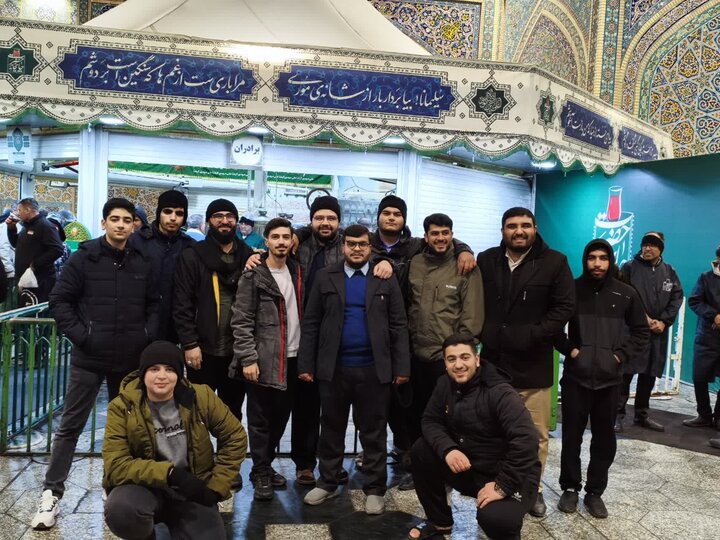 تصاویر/ اردوی علمی زیارتی مدرسه علمیه امام صادق علیه السلام اندیمشک