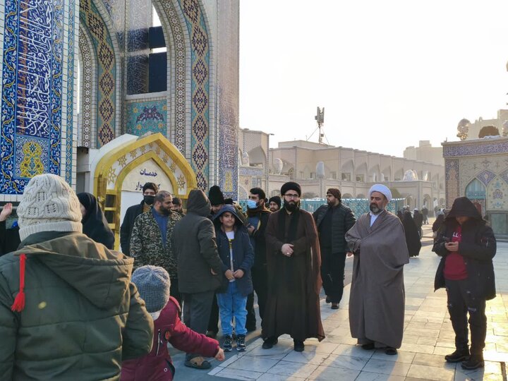 تصاویر/ اردوی علمی زیارتی مدرسه علمیه امام صادق علیه السلام اندیمشک