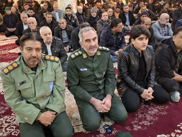 تصاویر/ مراسم ختم مادر شهید اکبر پایدار درآران وبیدگل