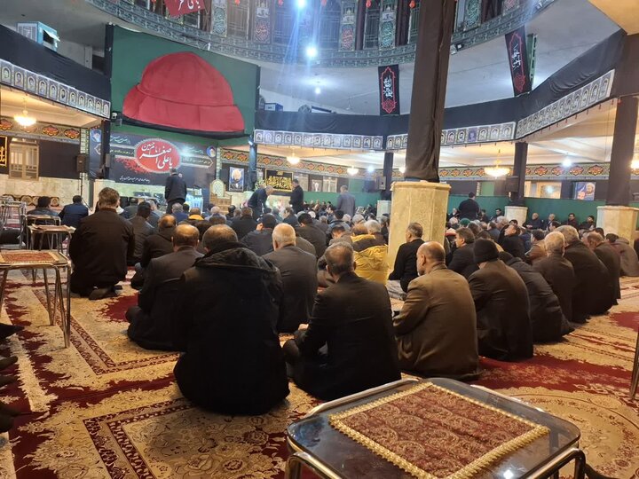 تصاویر/ مراسم ختم مادر شهید اکبر پایدار درآران وبیدگل