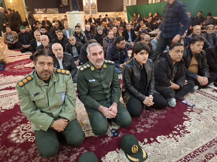 تصاویر/ مراسم ختم مادر شهید اکبر پایدار درآران وبیدگل