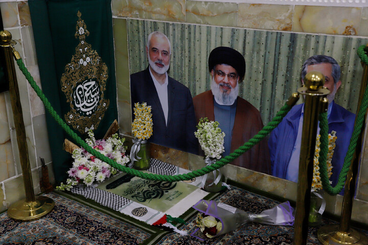 رونمایی از سنگ مزار شهید ایزدی