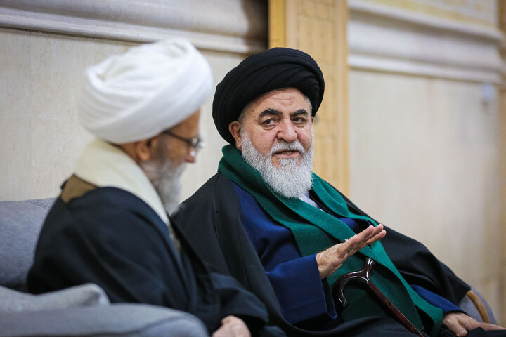 تصاویر/ گردهمایی فارغ‌التحصیلان و طلاب حوزه علمیه حضرت ولی‌عصر "عج" بناب