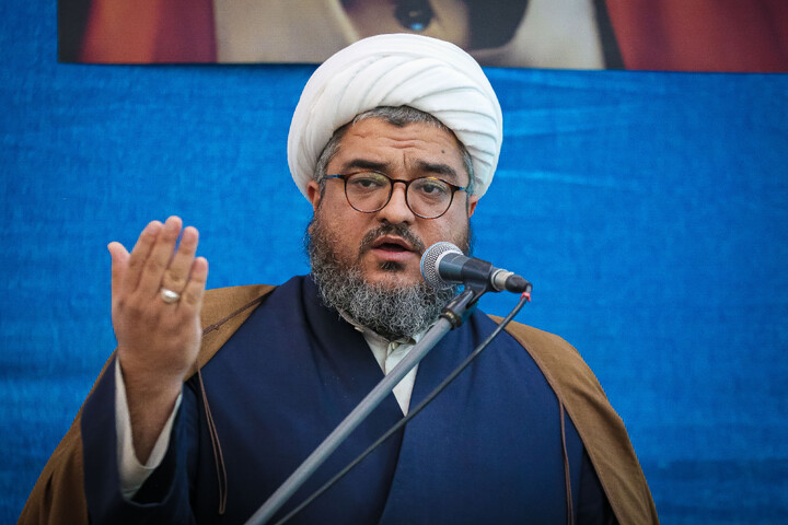 تصاویر/ گردهمایی فارغ‌التحصیلان و طلاب حوزه علمیه حضرت ولی‌عصر "عج" بناب