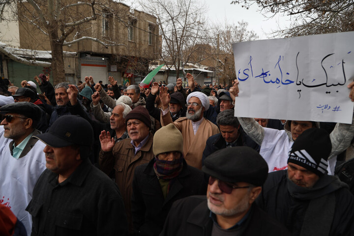 تصاویر / راهپیمایی مردم همدان در حمایت از رهبر معظم انقلاب