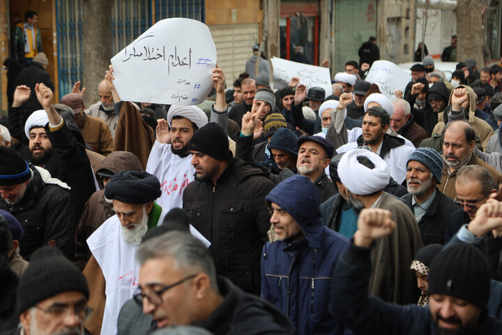 تصاویر / راهپیمایی مردم همدان در حمایت از رهبر معظم انقلاب