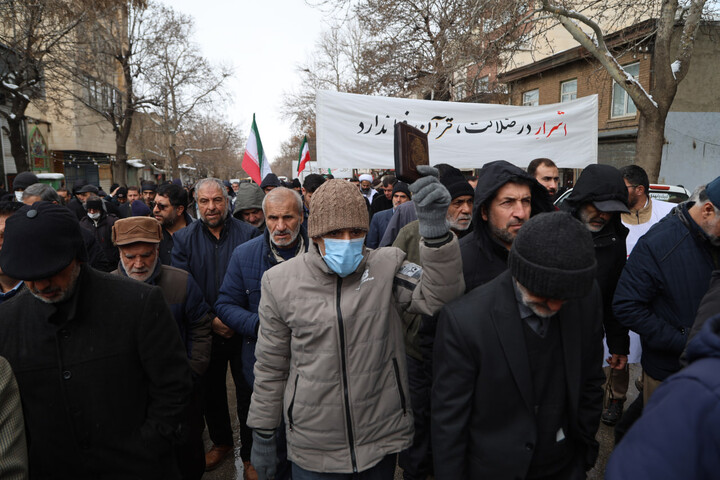 تصاویر / راهپیمایی مردم همدان در حمایت از رهبر معظم انقلاب