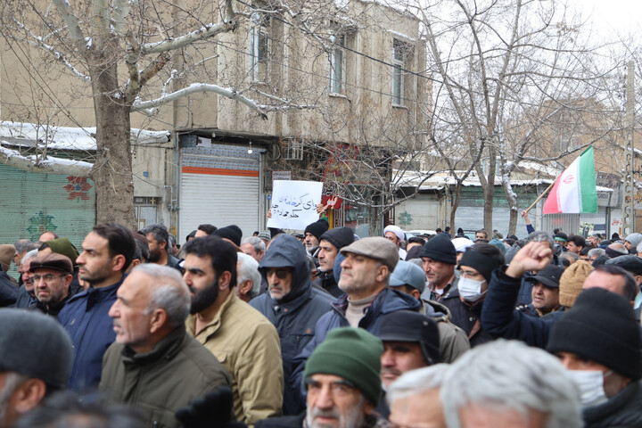 تصاویر / راهپیمایی مردم همدان در حمایت از رهبر معظم انقلاب