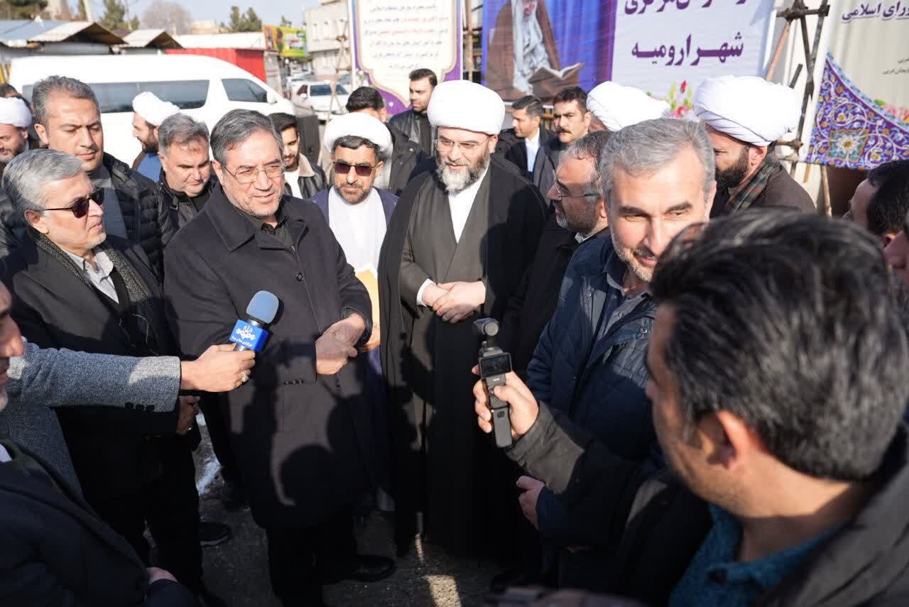 کلنگزنی تأسیس دارالقرآن مرکزی آذربایجانغربی در ارومیه + عکس