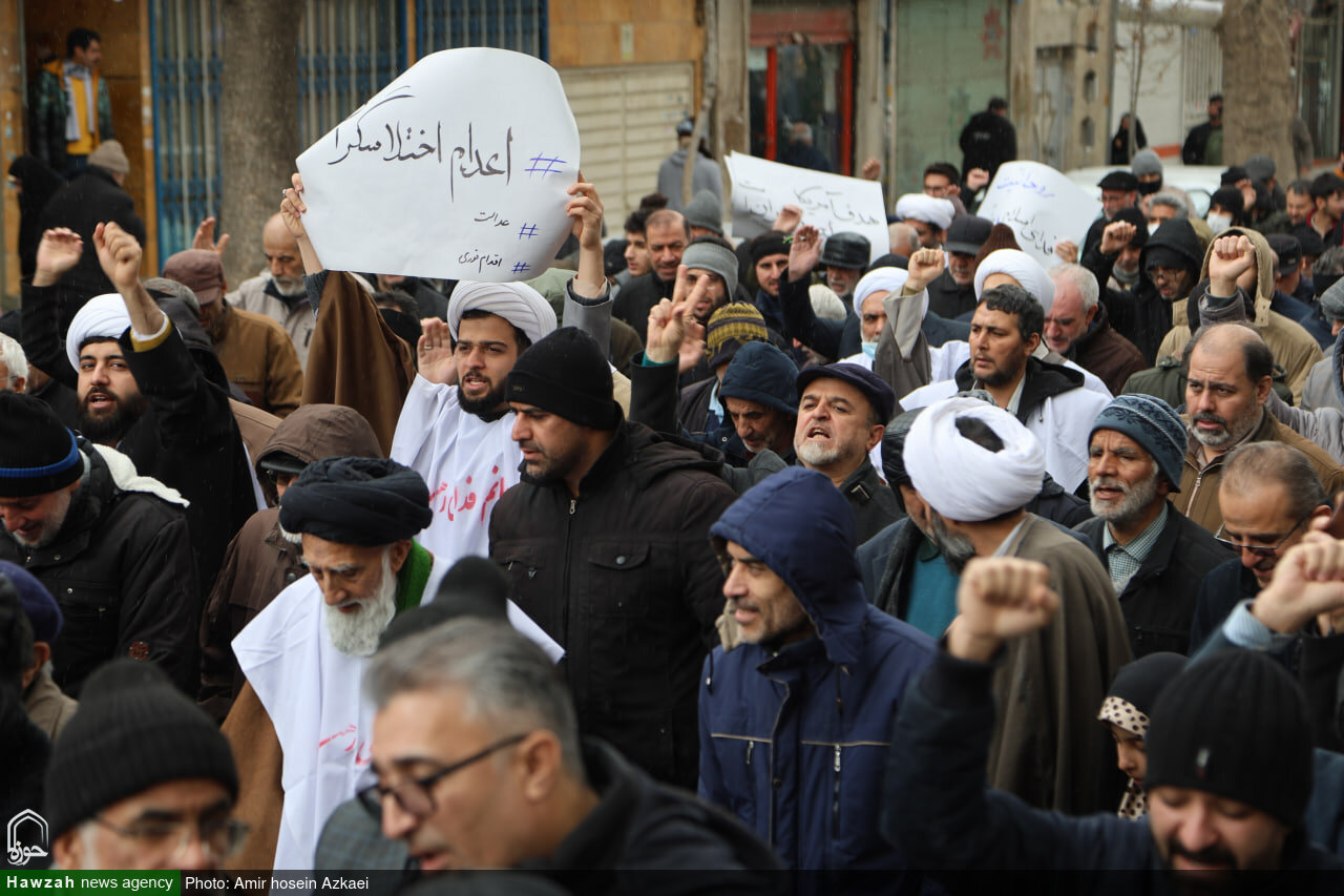 تصاویر / راهپیمایی مردم همدان در حمایت از رهبر معظم انقلاب
