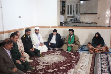 تصاویر/ دیدار امام جمعه مهران با جانبازان