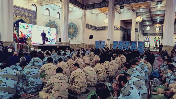 تصاویر/  مراسم گرامیداشت شهید امیرحسین ترکاشوند در مصلای رشت