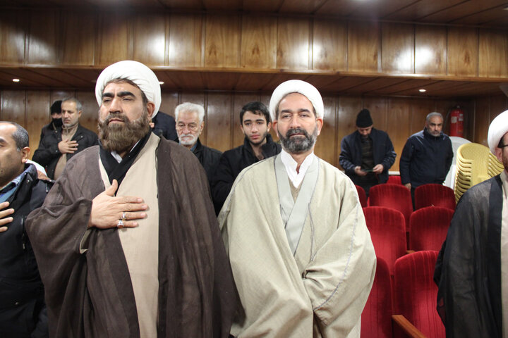 تصاویر / مراسم یادواره شهد ای مدافع امنیت در قزوین برگزارشد