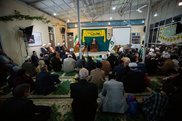 تصاویر/ ویژه برنامه آیین عمامه گذاری و جشن اعیاد شعبانیه در مجتمع حوزوی ولی امر(عج)