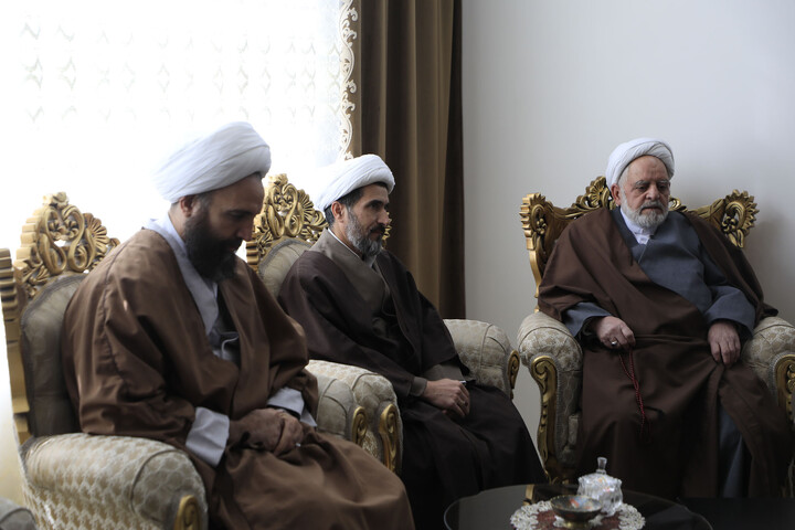 تصاویر| دیدار با جانبازان دفاع مقدس و اغتشاشات اخیر توسط نماینده ولی فقیه درخراسان جنوبی