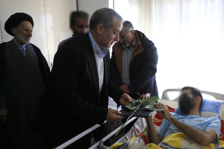 تصاویر| دیدار با جانبازان دفاع مقدس و اغتشاشات اخیر توسط نماینده ولی فقیه درخراسان جنوبی