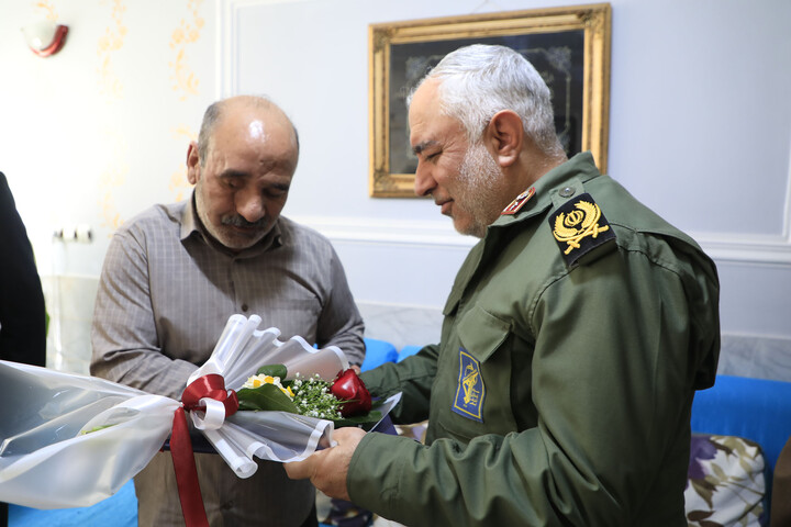 تصاویر| دیدار با جانبازان دفاع مقدس و اغتشاشات اخیر توسط نماینده ولی فقیه درخراسان جنوبی